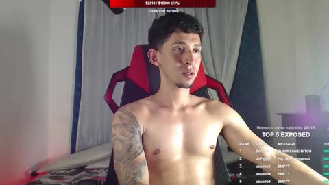 Snapshot of stevensex501 chatting on March 11, 5:02 am steven online show from March 11, 5:02 am