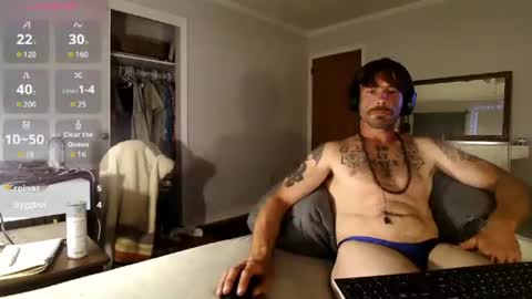 Snapshot of str8hotguyforany chatting on July 14, 3:00 am Chris4AllToWatch online show from July 14, 3:00 am