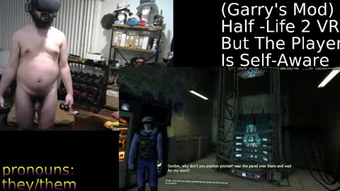 Snapshot of sunshinestreak chatting on April 9, 7:14 am im not actually a man my pronouns are theythem online show from April 9, 7:14 am