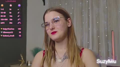 Snapshot of suzymiu chatting on February 12, 2:56 pm suzymiu online show from February 12, 2:56 pm