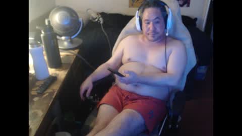 Snapshot of sxykoreandick chatting on April 22, 6:49 am Rick Hard online show from April 22, 6:49 am