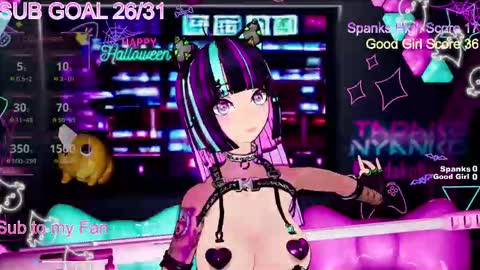 Snapshot of tadakonyanko chatting on October 9, 2:42 am Tadako Nyanko online show from October 9, 2:42 am