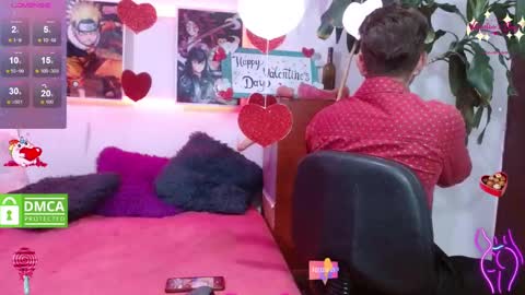 pareja ardiente online show from February 14, 9:43 pm