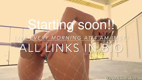 Taylor --  online show from February 26, 11:09 am