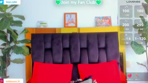 Snapshot of teddy_cowboy chatting on February 12, 2:10 pm  Follow me on Twitter boys ryder and instagram teddyscoot 12  online show from February 12, 2:10 pm