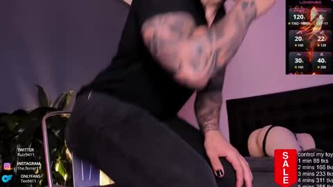 Teo Ferrer online show from September 29, 8:35 pm