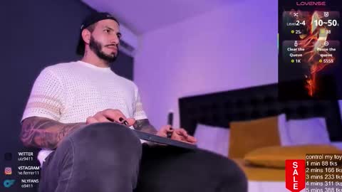 Teo Ferrer online show from October 14, 8:09 pm