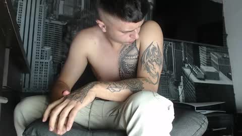 Snapshot of theangelmiguel chatting on January 11, 4:48 am Miguel Angel online show from January 11, 4:48 am