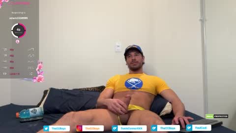 Snapshot of theccboysxxx chatting on April 7, 2:34 am The CC Boys Travis Connor Paul Codi online show from April 7, 2:34 am