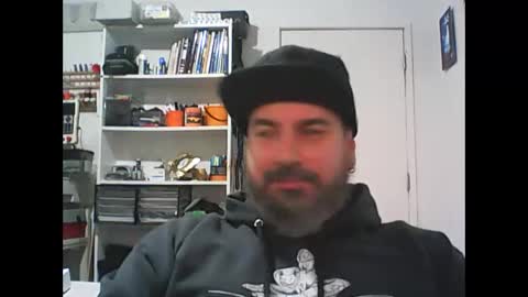 Snapshot of theozbeardguy chatting on May 16, 8:00 am aussiebeard online show from May 16, 8:00 am