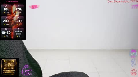 Snapshot of thommy_cute chatting on June 4, 12:05 am Thomas online show from June 4, 12:05 am