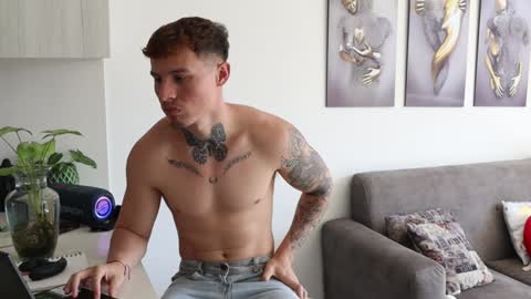 Snapshot of thorclarck_ chatting on December 8, 3:56 pm Sebastian online show from December 8, 3:56 pm