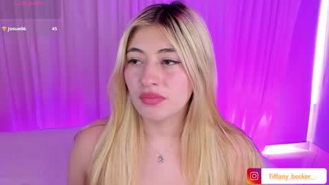 Tiffany Becker online show from March 24, 3:28 pm