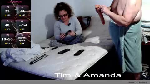 Tim  Amanda online show from February 8, 10:13 pm