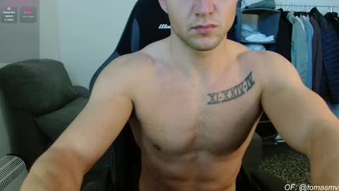 Snapshot of tomasmv chatting on January 7, 10:18 am ONLYFANS50 OFF TODAY online show from January 7, 10:18 am