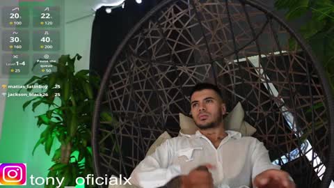 Snapshot of tony_newmen chatting on February 6, 3:41 pm tony online show from February 6, 3:41 pm