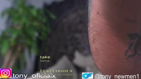 Snapshot of tony_newmen chatting on October 11, 12:54 am tony online show from October 11, 12:54 am