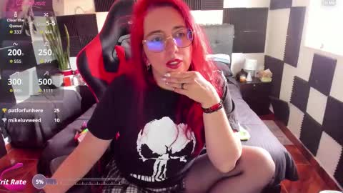 Snapshot of ursula_fire chatting on November 28, 8:11 pm Ursula Gomez online show from November 28, 8:11 pm