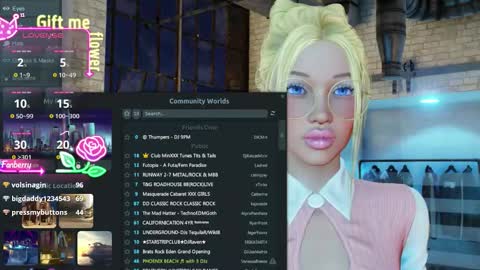 Snapshot of valentia_vickers chatting on February 3, 1:15 am Valentia online show from February 3, 1:15 am