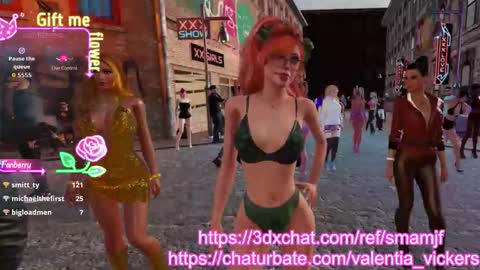 Snapshot of valentia_vickers chatting on March 1, 2:46 am Valentia online show from March 1, 2:46 am