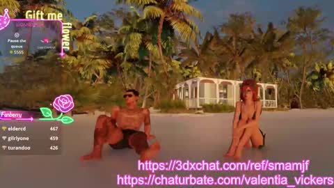 Snapshot of valentia_vickers chatting on March 14, 1:12 am Valentia online show from March 14, 1:12 am