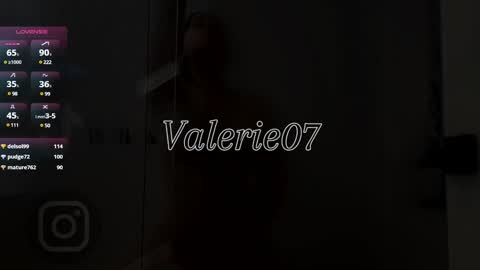 valerie07 online show from January 26, 5:34 am