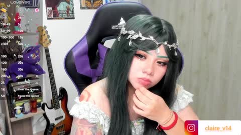 Snapshot of valkyrie_claire chatting on January 10, 7:57 am Valkyrie claire online show from January 10, 7:57 am