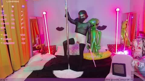 Snapshot of vanilla_skkye chatting on December 17, 3:28 am Skkye online show from December 17, 3:28 am