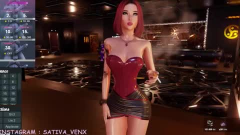 Snapshot of venussativaa chatting on September 22, 6:10 pm call me Sativaa online show from September 22, 6:10 pm