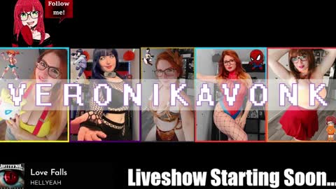 Snapshot of veronikavonk chatting on February 15, 4:01 pm Veronika von Kleist online show from February 15, 4:01 pm