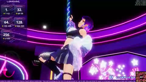 Snapshot of vexruby chatting on March 1, 1:07 am Vex Ruby online show from March 1, 1:07 am