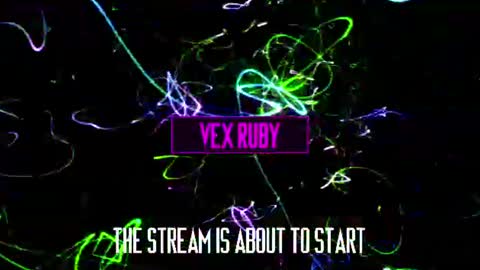Snapshot of vexruby chatting on July 19, 12:03 am Vex Ruby online show from July 19, 12:03 am