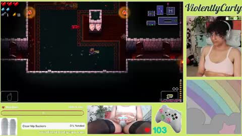 Snapshot of violentlycurly chatting on June 10, 10:08 pm Curly the Coin Operated Toy online show from June 10, 10:08 pm