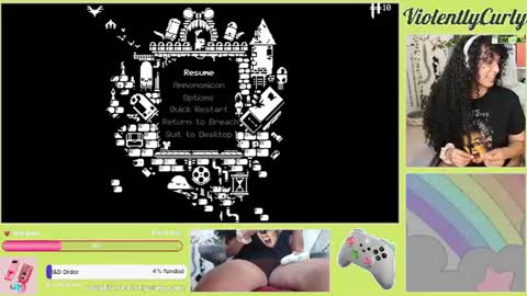 Snapshot of violentlycurly chatting on July 29, 10:19 pm Curly the Coin Operated Toy online show from July 29, 10:19 pm