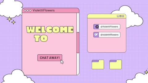Violet Flowers online show from January 5, 7:17 pm