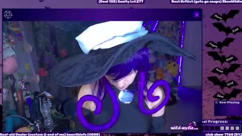 Snapshot of wildwylie chatting on October 16, 2:23 am Wylie Wanderlust online show from October 16, 2:23 am