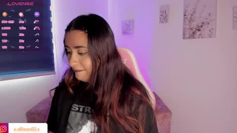 Allison online show from April 29, 8:37 pm