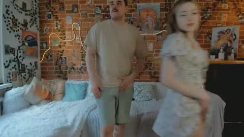 Mia and Andry  online show from February 15, 12:11 pm