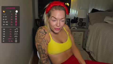 Yogiblondebangme online show from October 30, 5:13 pm