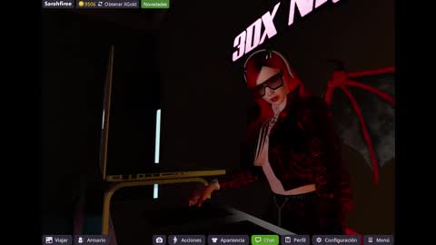 Snapshot of your_punishment chatting on February 1, 6:12 am Miss Sarah online show from February 1, 6:12 am