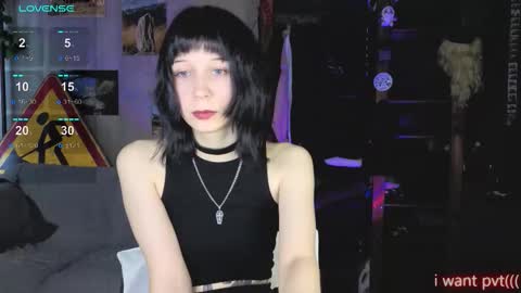 Snapshot of yourcutegoth chatting on February 13, 12:23 pm KatrinKatya PVT OPENindependent model online show from February 13, 12:23 pm