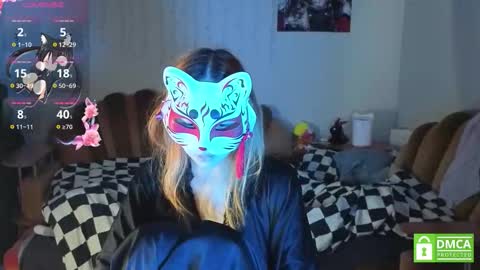 Snapshot of yumiko_uwu chatting on February 21, 10:38 am Yumeko online show from February 21, 10:38 am