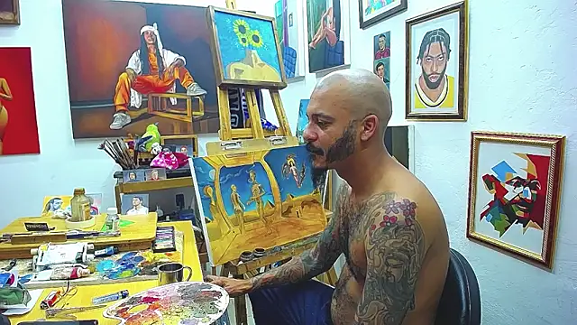 color beat17 online show from October 21, 7:47 pm