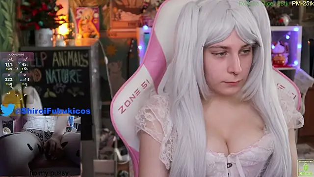 ShiroiFubuki online show from December 19, 9:40 am