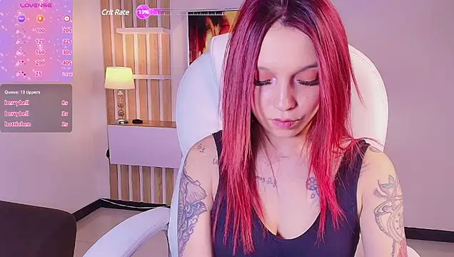 Snapshot of kmila-carson chatting on February 19, 1:29 am kmila-carson online show from February 19, 1:29 am