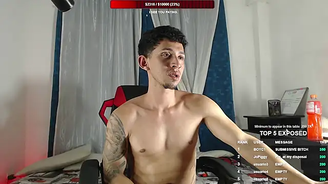 stevenSEX123 online show from March 11, 4:18 am