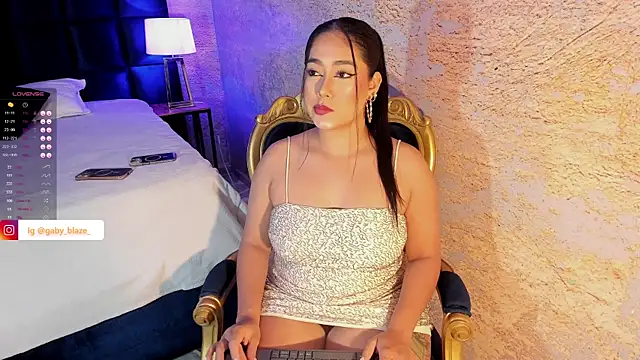 Snapshot of Gaby_Blaze chatting on February 3, 7:00 pm Gaby Blaze online show from February 3, 7:00 pm