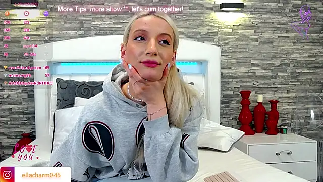 Ella Charm online show from February 20, 8:03 pm