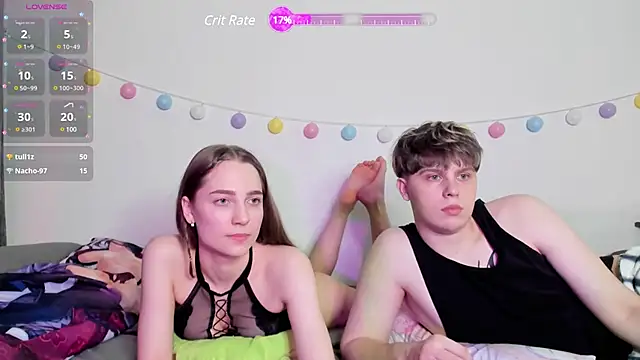 Emily and Ilumi online show from January 11, 1:06 am