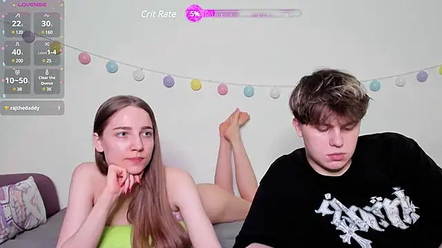 Emily and Ilumi online show from February 15, 9:59 pm